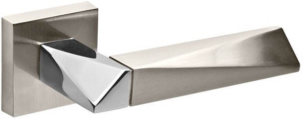 Ручка Fuaro (Фуаро) раздельная K.DM51.DIAMOND (DIAMOND DM) SN/CP-3 матовый никель/хром 