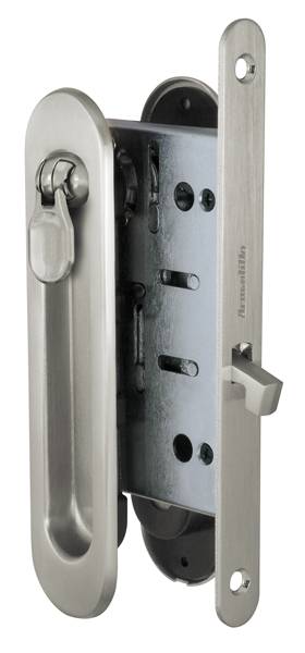 Набор Armadillo (Армадилло) для раздвижных дверей SH.LD152.KIT011-BK (SH011-BK) SN-3 матовый никель 
