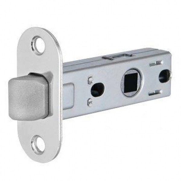 Защелка Punto (Пунто) PLASTPL45-R20 (PL45-R20) (врезная) SN мат. никель тех.упаковка без ответной планки 