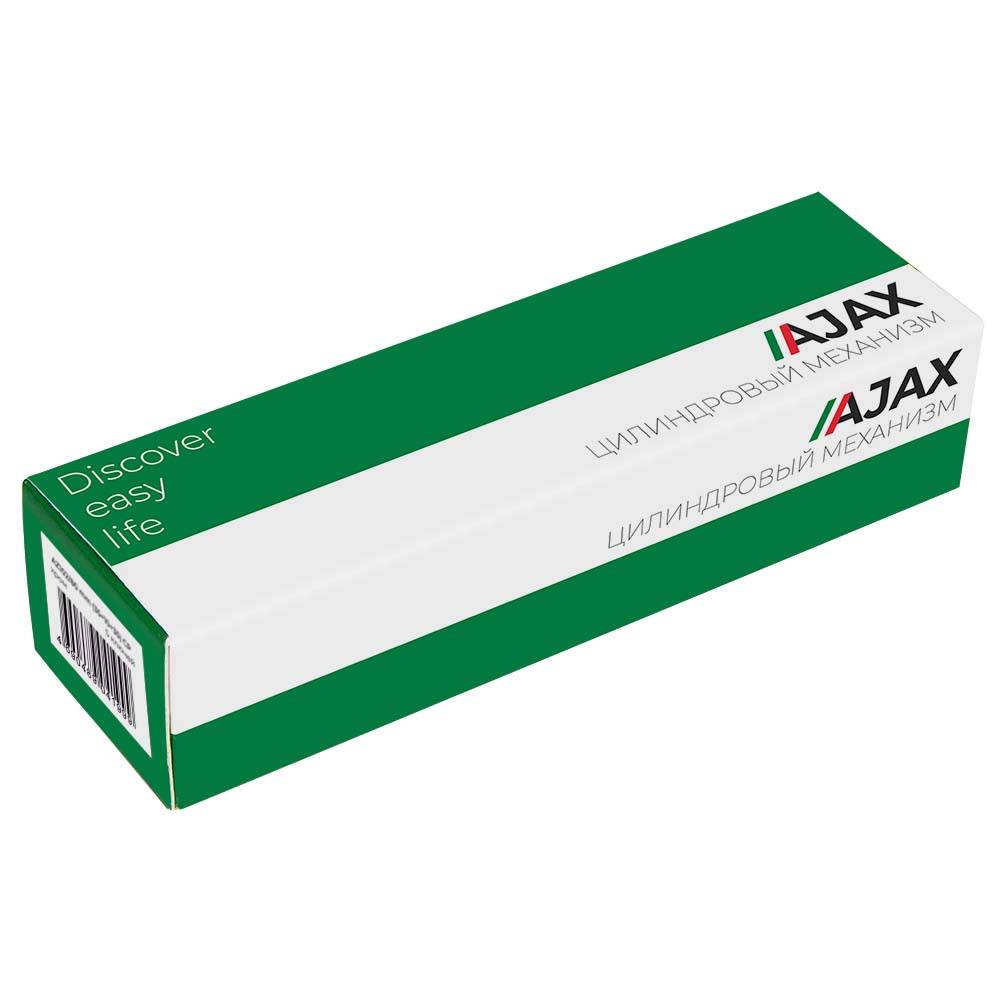 Цилиндровый Ajax (Аякс) механизм (AZ102/80) AZ1002Knob80 (30+10+40) CP хром 