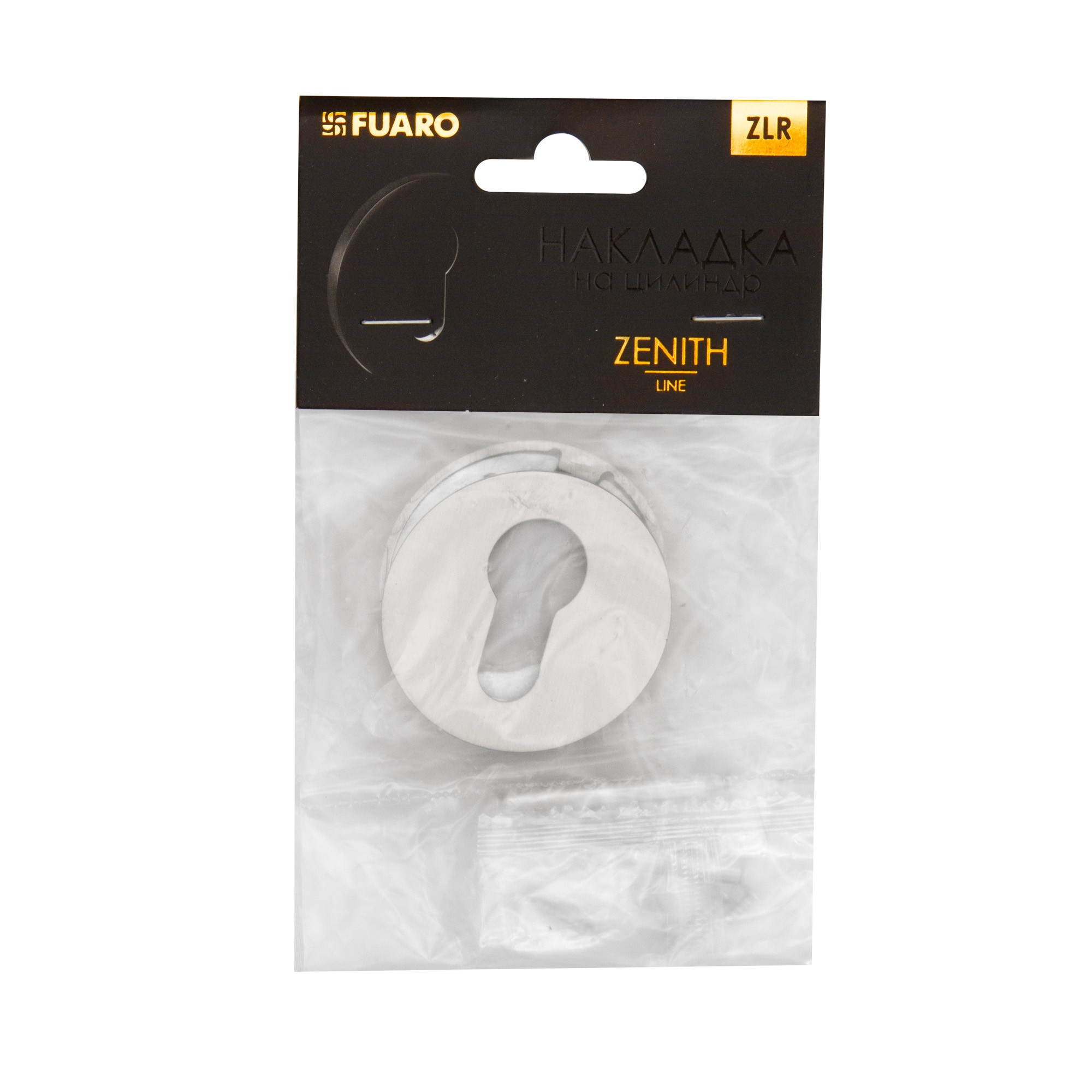 Накладка Fuaro (Фуаро) на цилиндр ET.R.ZLR52 SSC-16 сатинированный хром Накладка Fuaro (Фуаро) на цилиндр ET.R.ZLR52 SSC-16 сатинированный хром