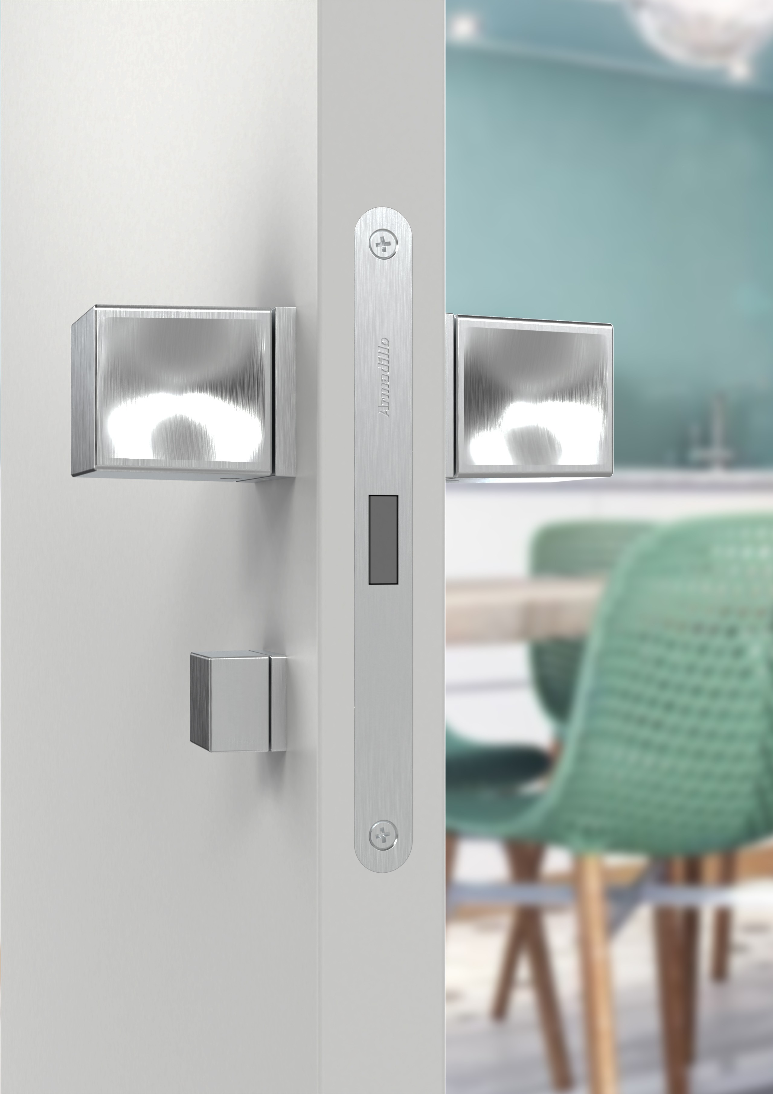 Ручка Armadillo (Армадилло) раздельная K.ART52.SYMMETRY MWSC-33 итальянский тисненый 