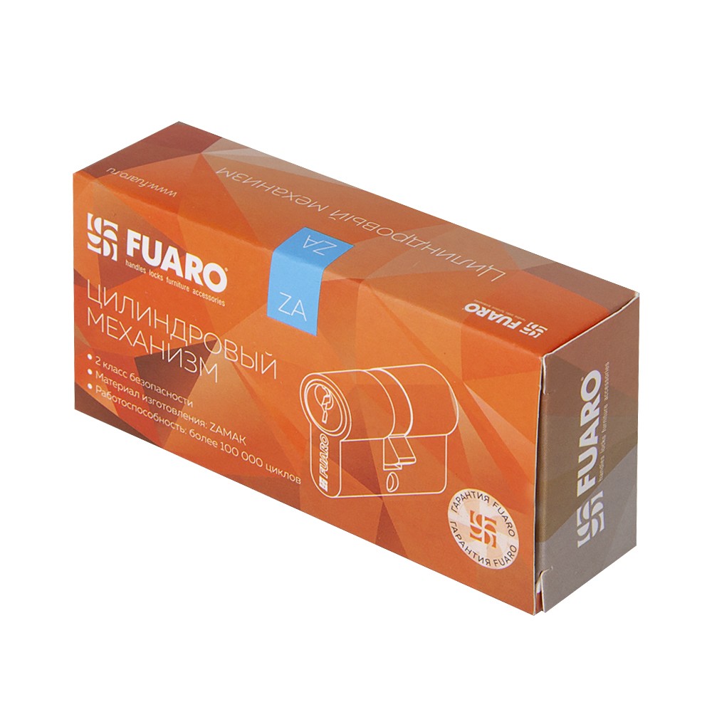 Цилиндровый Fuaro (Фуаро) механизм (100 ZA/60) 1000ZAKey60(25+10+25) AB бронза 5Key 