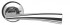 Ручка Armadillo (Армадилло) раздельная R.LD54.Columba (Columba LD80) CP-8 хром 