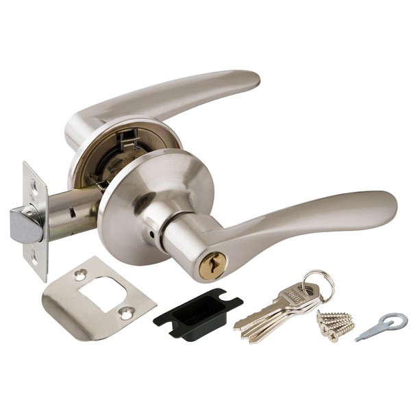 Ручка Punto (Пунто) защелка DK620 SN-ET (6020 SN-E) (кл./фик.) мат. никель Ручка Punto (Пунто) защелка DK620 SN-ET (6020 SN-E) (кл./фик.) мат. никель