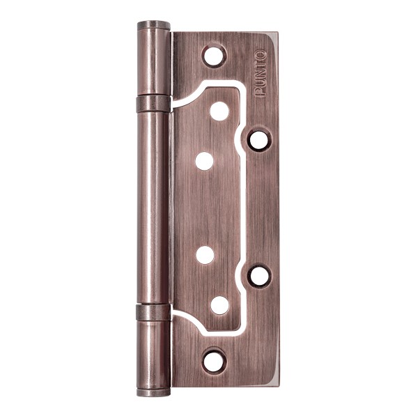 Петля Punto (Пунто) универсальная без врезки IN5200W AC (200-2B 125x2,5) медь 