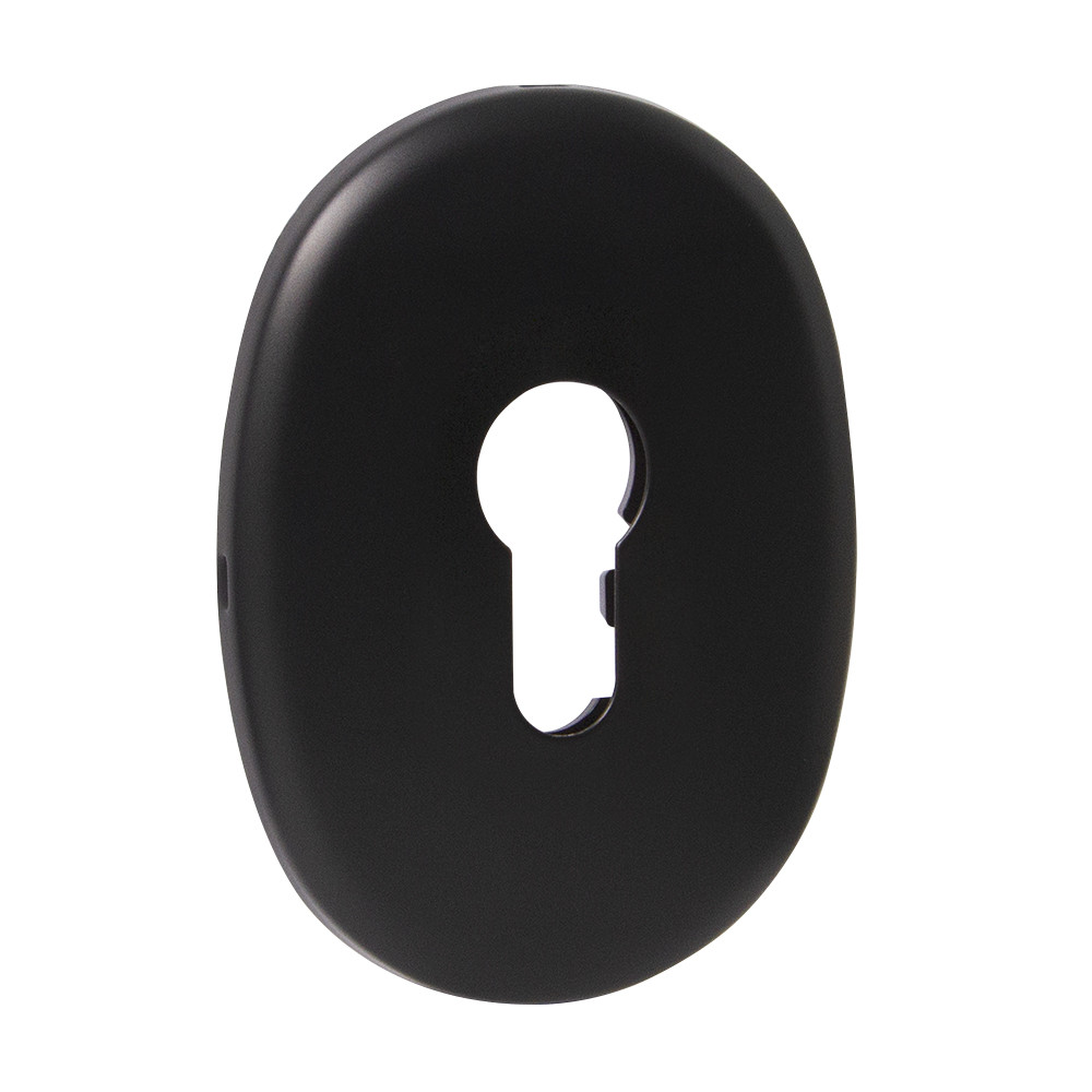 Накладка Fuaro (Фуаро) на цилиндр ESC.C.ECO/OV.473 (ESC 473 eco) BL черный 