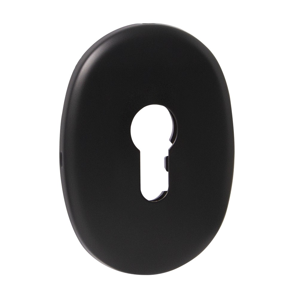 Накладка Fuaro (Фуаро) на цилиндр ESC.C.ECO/OV.473 (ESC 473 eco) BL черный 