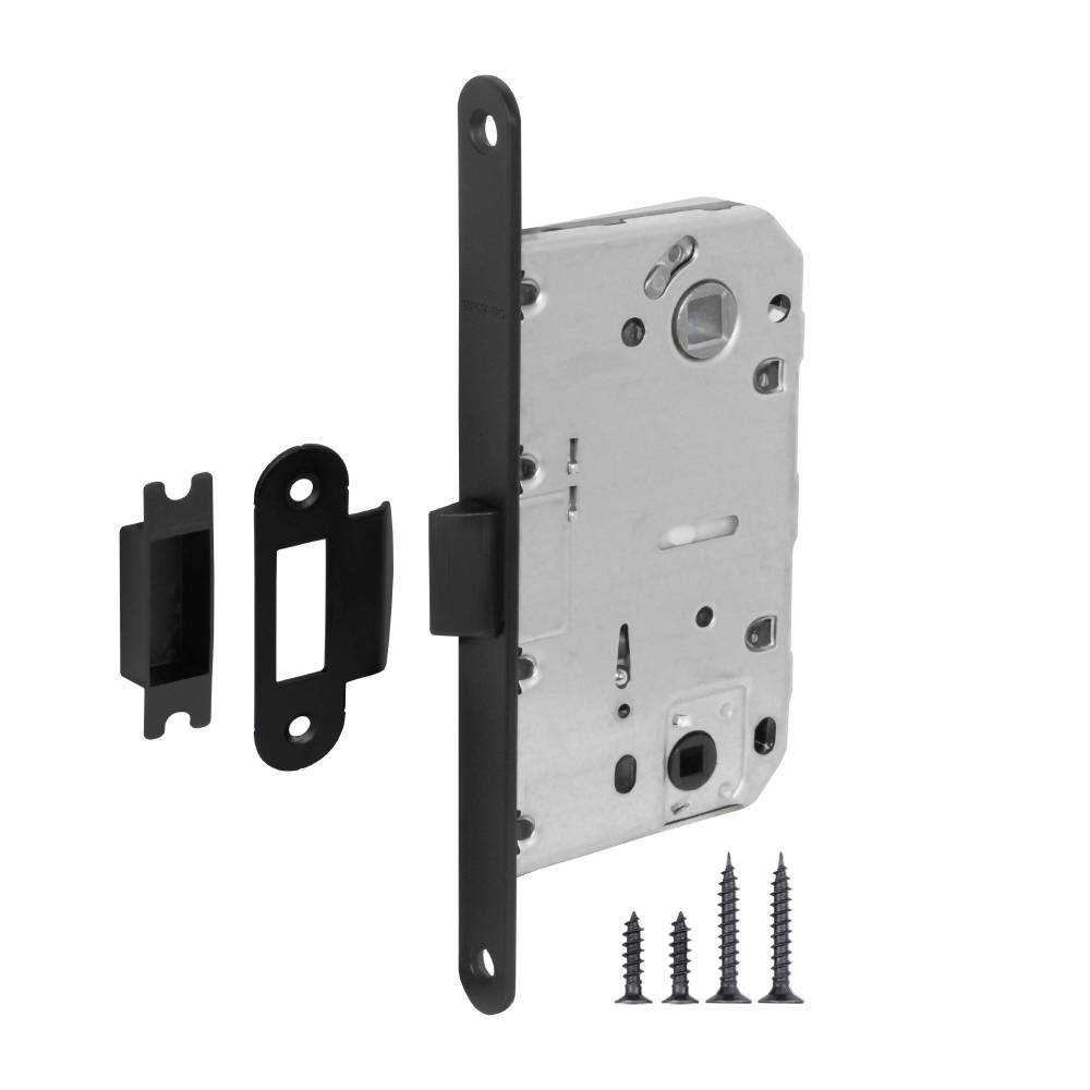 Защелка Fuaro (Фуаро) PLASTP96WC-50 (P96WC-50) BL черный 