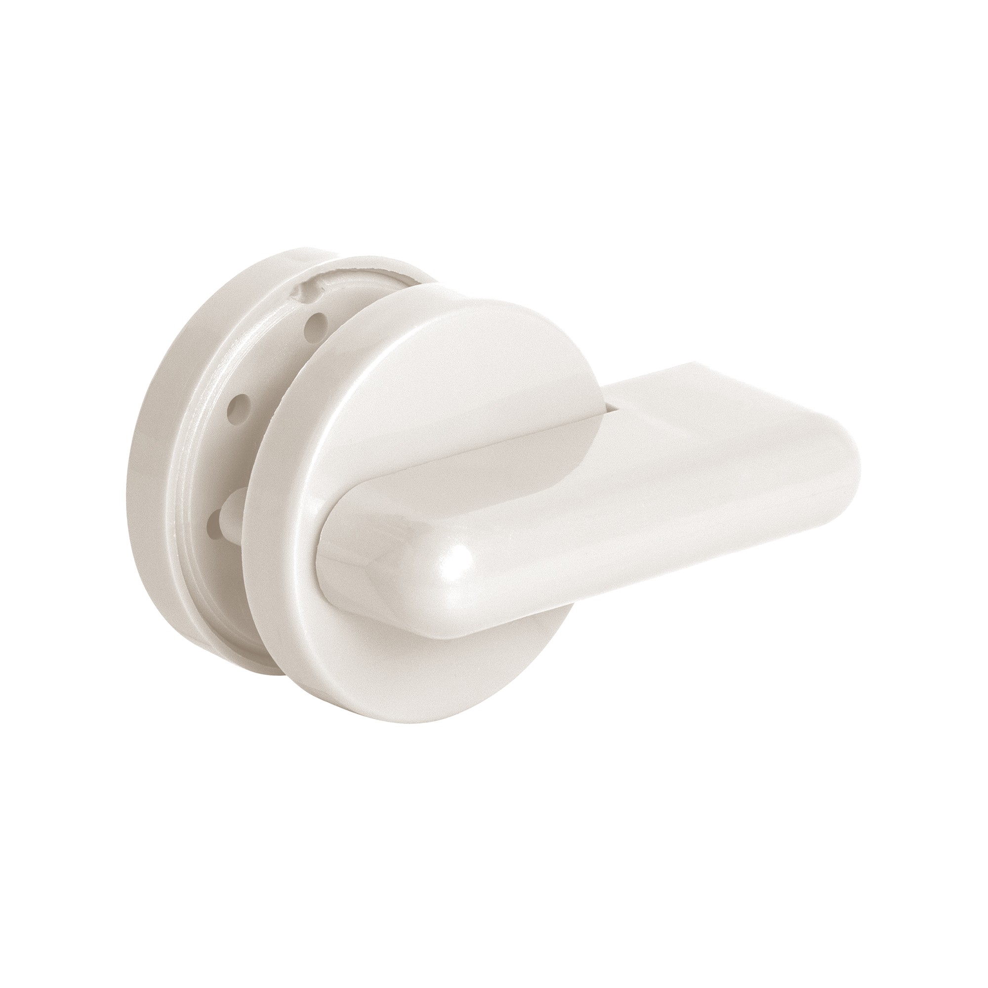 Ручка Ajax (Аякс) поворотная BK6.WC.CABIN PVC WH белый Ручка Ajax (Аякс) поворотная BK6.WC.CABIN PVC WH белый