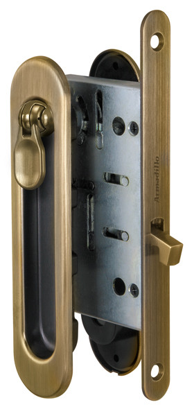 Набор Armadillo (Армадилло) для раздвижных дверей SH.LD152.KIT011-BK (SH011-BK) WAB-11 матовая бронза 