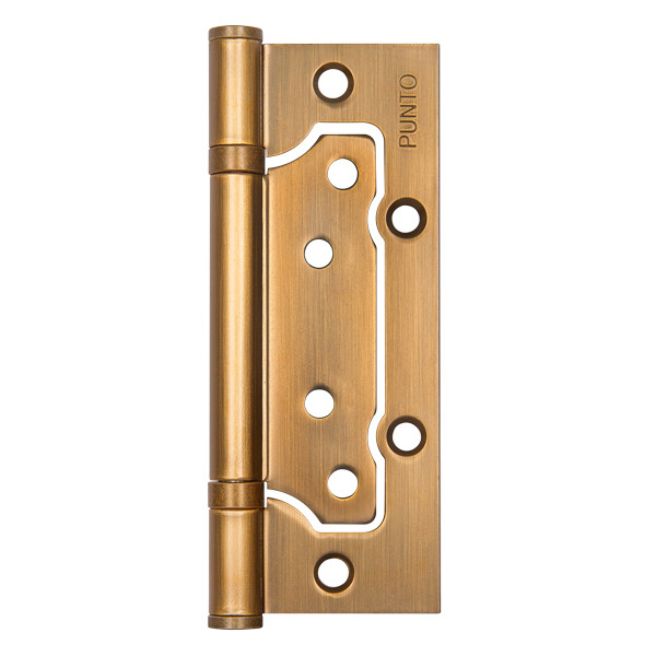 Петля Punto (Пунто) универсальная без врезки IN5200W CF (200-2B 125x2,5) кофе 