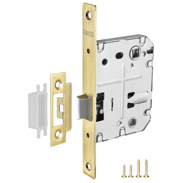 Защелка Punto (Пунто) врезная METL72-50 ( L72-50) SG мат.золото 