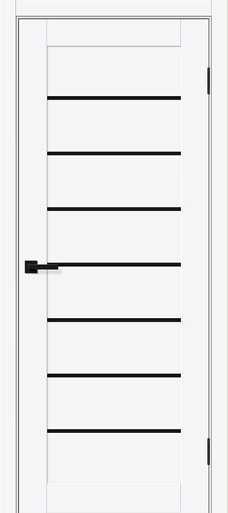 Браво-22 Black Shine (ПГ) White Silk