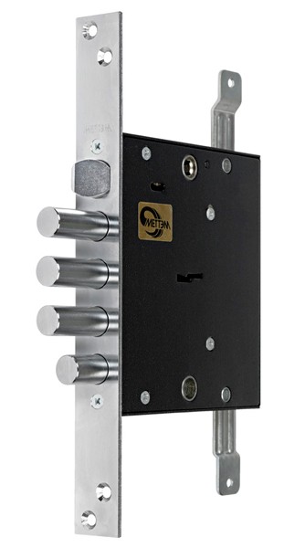 Замок Mettem (Меттэм) врезной сувальдный с защёлкой ЗВ9 144.1.0 с тягами, 5 кл. Замок Mettem (Меттэм) врезной сувальдный с защёлкой ЗВ9 144.1.0 с тягами, 5 кл.