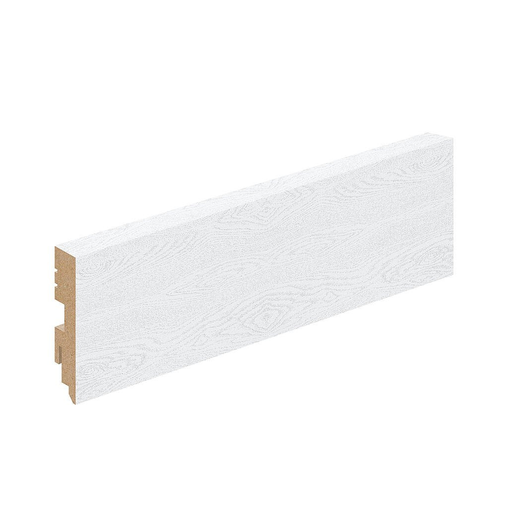 Плинтус Тип-0 White Silkwood
