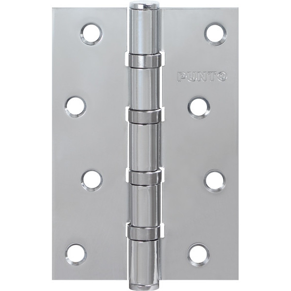 Петля Punto (Пунто) универсальная IN4100U-HD CP (4B/HD 100х70х2.5) хром ПОДВЕС 