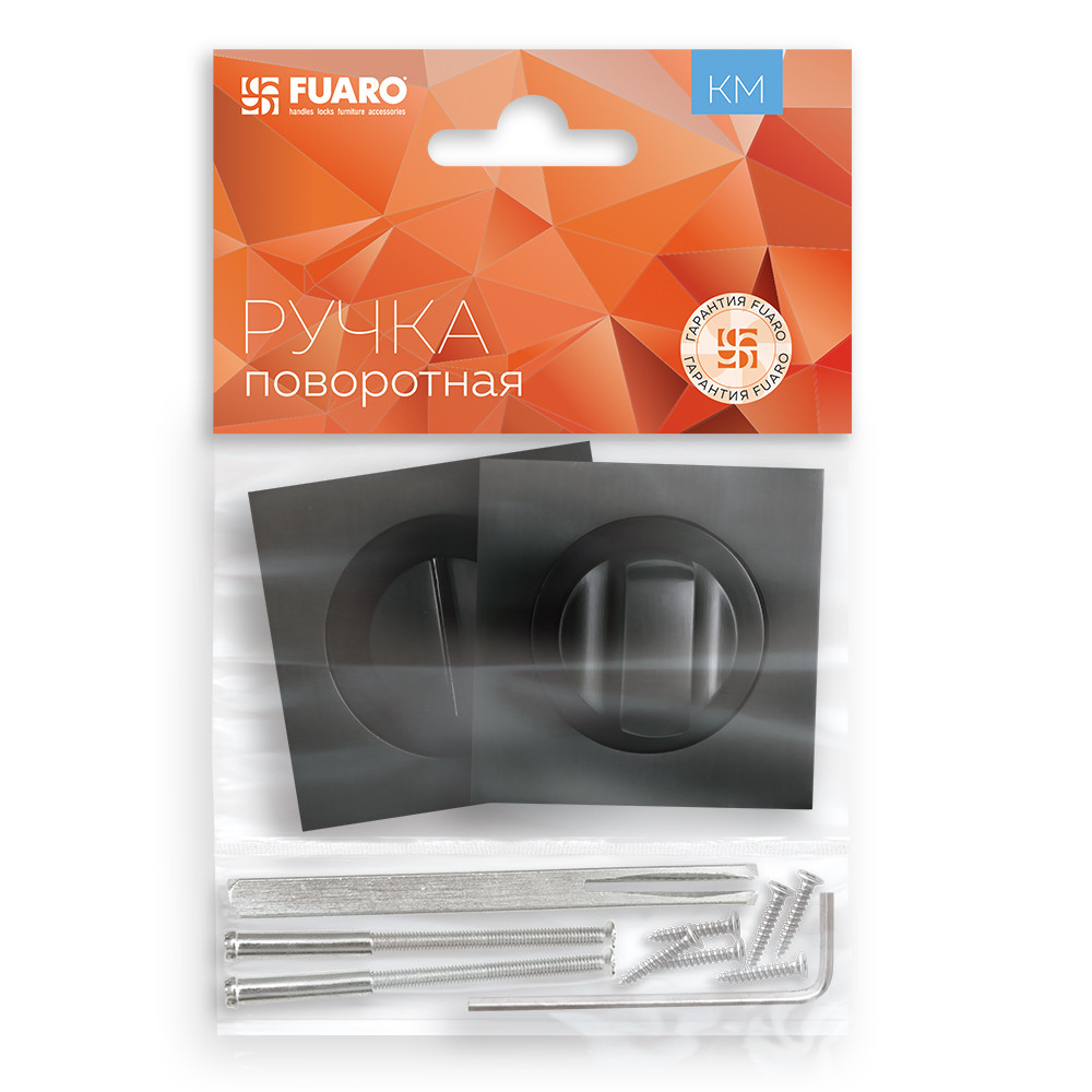 Ручка Fuaro (Фуаро) поворотная BK6.K.KM52 (BK6 KM) BL-24 черный Ручка Fuaro (Фуаро) поворотная BK6.K.KM52 (BK6 KM) BL-24 черный