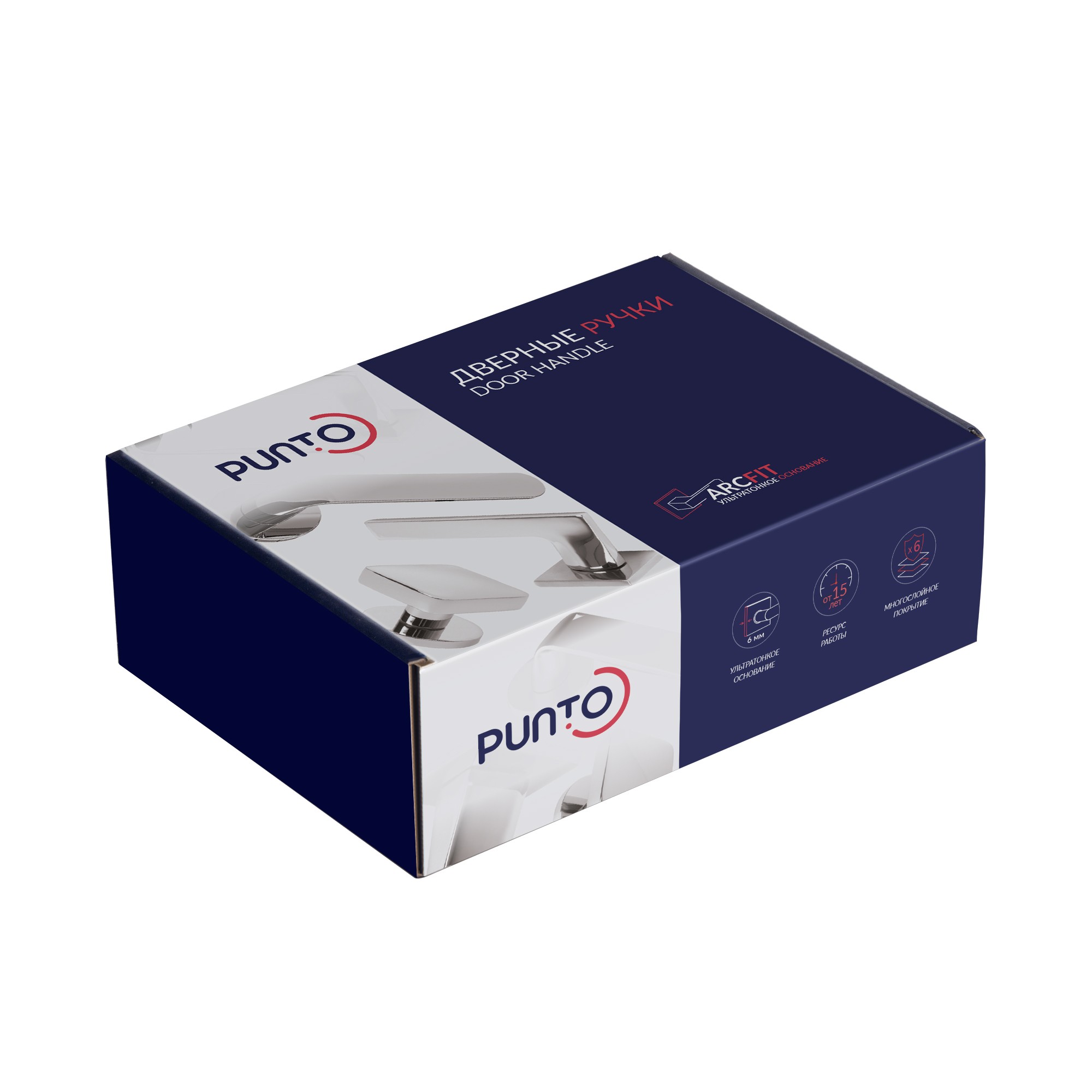 Ручка Punto (Пунто) раздельная K.ARC.Q52.STEP GR-23 графит Ручка Punto (Пунто) раздельная K.ARC.Q52.STEP GR-23 графит