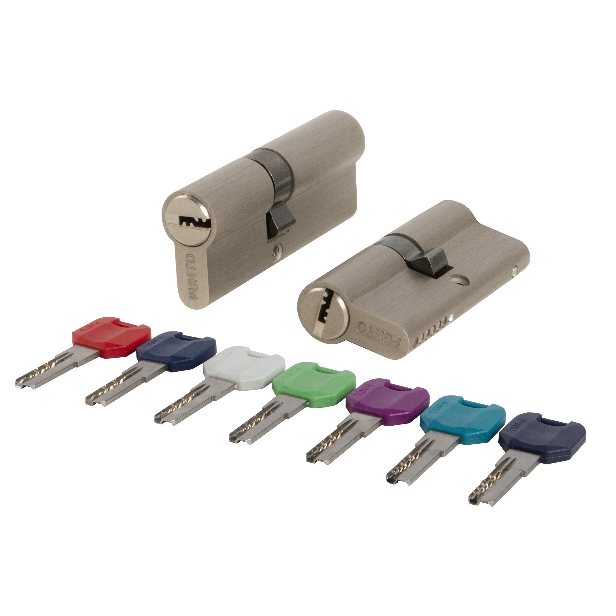 Цилиндровый Punto (Пунто) механизм MaxPro7000Key90mm(25+10+55) SN никель 7key Цилиндровый Punto (Пунто) механизм MaxPro7000Key90mm(25+10+55) SN никель 7key