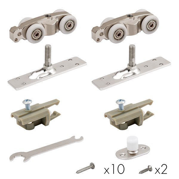 Комплект Armadillo (Армадилло) для раздвижных дверей SLD.Comfort-PRO.SET1.rollers/80 