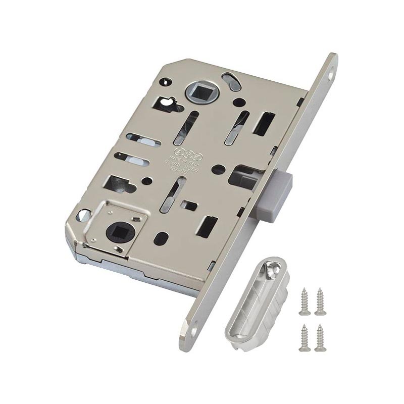 B06102.50.06.567 AGB (АГБ) Защелка врезная WC (никель) с отв. пл. B02402.05.06 MEDIANA POLARIS B06102.50.06.567 AGB (АГБ) Защелка врезная WC (никель) с отв. пл. B02402.05.06 MEDIANA POLARIS