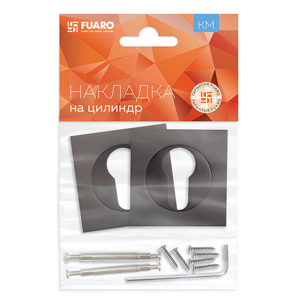 Накладка Fuaro (Фуаро) под цилиндр ET.K.KM52 (ET KM) GR-23 графит 