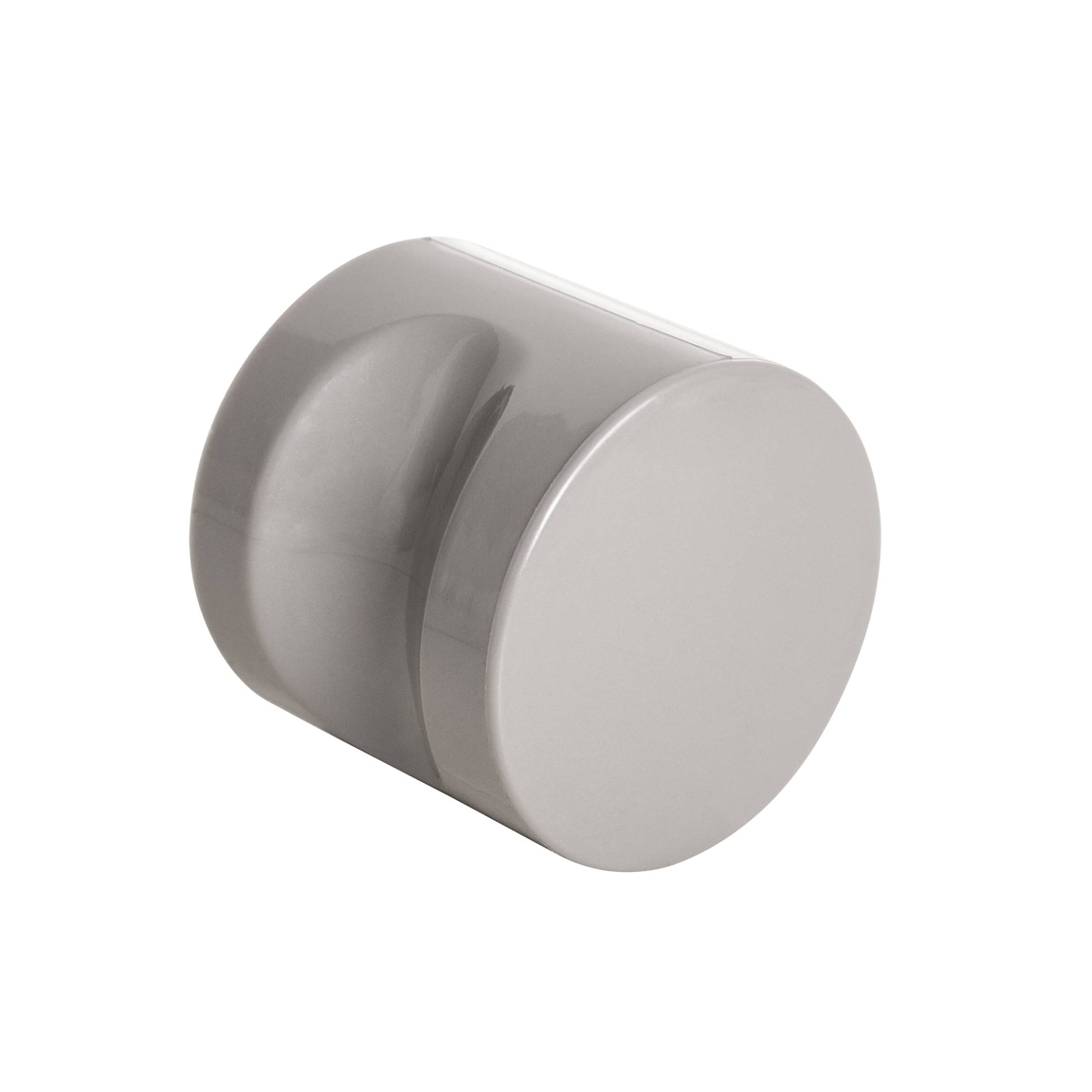 Ручка-кнопка Ajax (Аякс) CABIN PVC GREY серый (1 шт в пакете) 