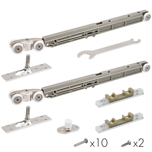 Комплект Armadillo (Армадилло) для раздвижных дверей SLD.Comfort-PRO.SET2.soft close/80 