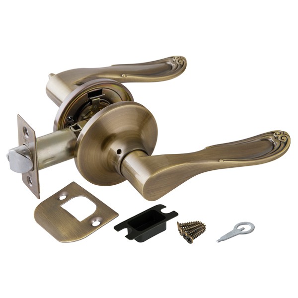 Ручка Punto (Пунто) защелка DK630 AB-PS (6030 AB-P) (без фик.) бронза 