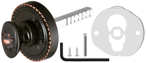 Ручка Armadillo (Армадилло) поворотная BKW8.R.CL55 (BKW8/CL) ABL-18 темная медь 