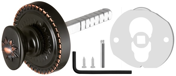 Ручка Armadillo (Армадилло) поворотная BKW8.R.CL55 (BKW8/CL) ABL-18 темная медь 