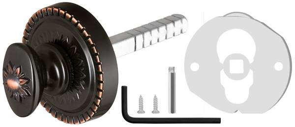 Ручка Armadillo (Армадилло) поворотная BKW8.R.CL55 (BKW8/CL) ABL-18 темная медь 