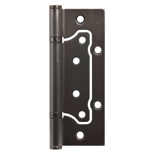 Петля Punto (Пунто) универсальная без врезки IN5200W GR (200-2B 125x2,5) графит 