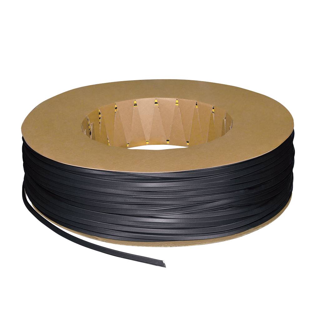 Уплотнитель Fuaro (Фуаро) самоклеящийся ADH/PPU-15x10mm, (ППУ 15х10 мм) BLACK черный 500m 