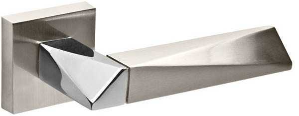 Ручка Fuaro (Фуаро) раздельная K.DM51.DIAMOND (DIAMOND DM) SN/CP-3 матовый никель/хром 