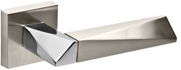 Ручка Fuaro (Фуаро) раздельная K.DM51.DIAMOND (DIAMOND DM) SN/CP-3 матовый никель/хром 