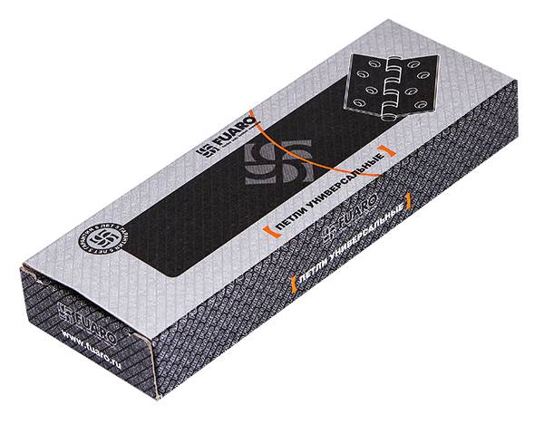 Петля Fuaro (Фуаро) универсальная IN4400U CF (4BB 100x75x2,5) кофе 