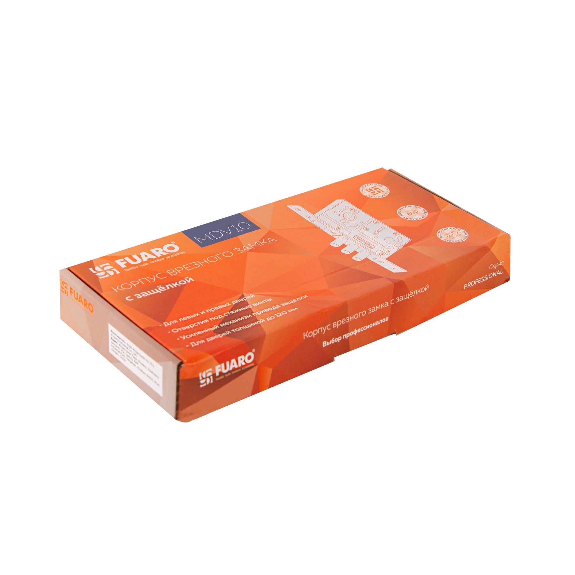 Корпус Fuaro (Фуаро) врезного замка c защёлкой MDV811/C-60.85.3R14 Корпус Fuaro (Фуаро) врезного замка c защёлкой MDV811/C-60.85.3R14