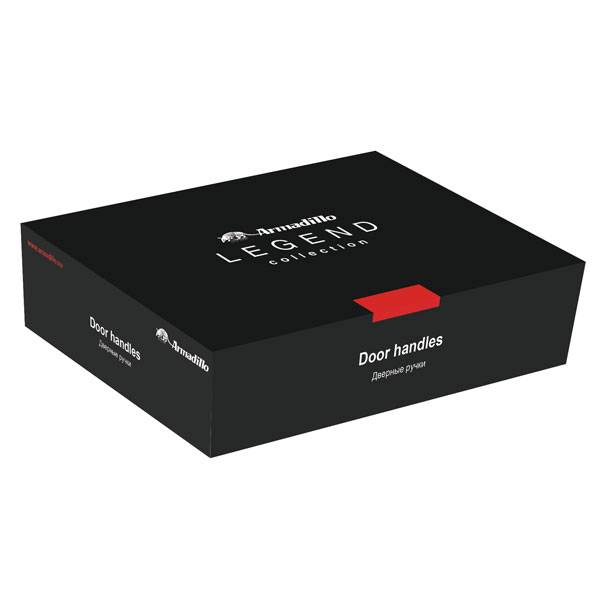 Ручка Armadillo (Армадилло) раздельная R.LD54.Libra26 (Libra LD26) SN/CP-3 матовый никель/хром 