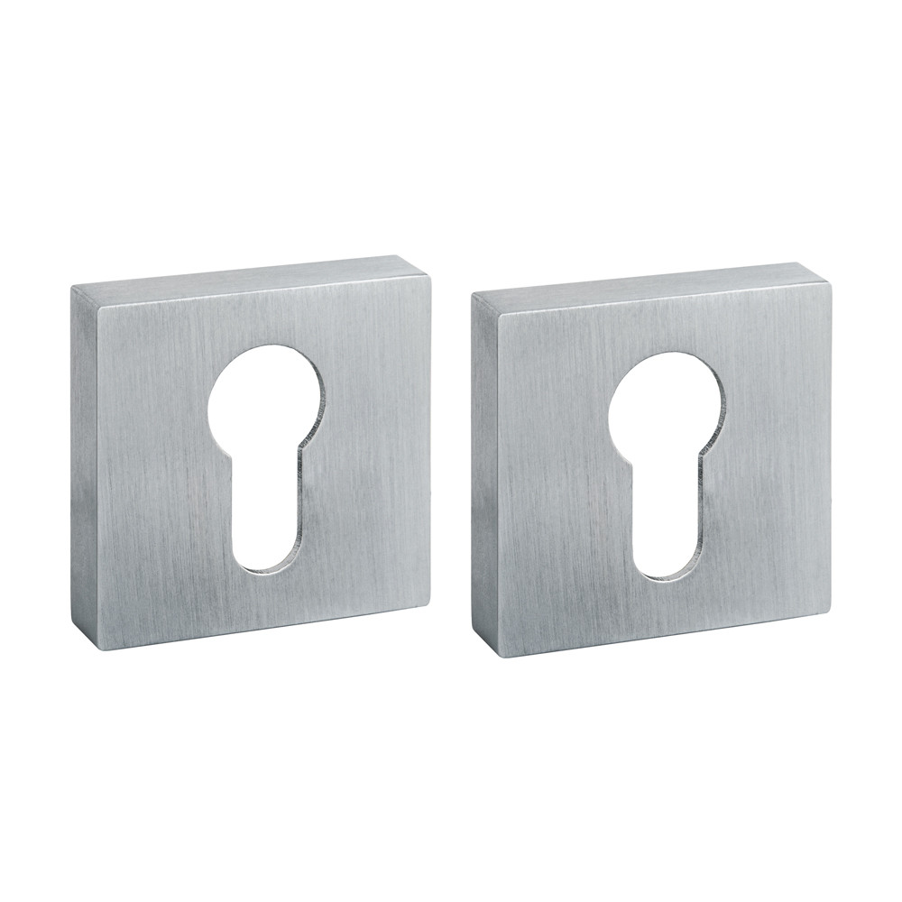 Накладка Fuaro (Фуаро) под цилиндр ET.K.DM51 (ET DM) SSC-16 сатинированный хром 