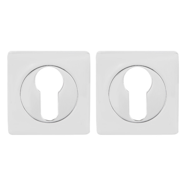 Накладка Ajax (Аякс) под цилиндр ET.K.JK51 (ET JK) CP-8 хром 