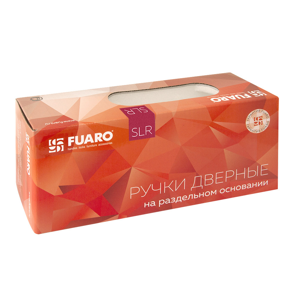 Ручка Fuaro (Фуаро) раздельная R.SLR52.ABRASIVE CP-8 хром 