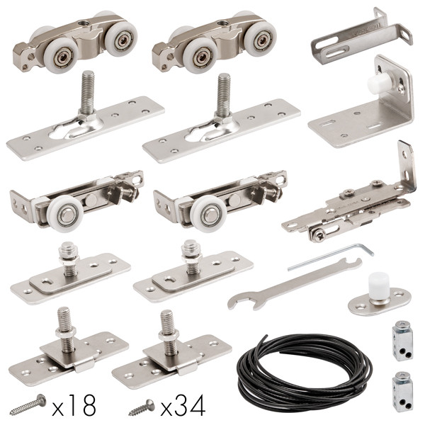 Комплект Armadillo (Армадилло) для телескопического открывания SLD.Comfort-PRO.SET5.telescope/80 (Comfort - PRO SET 5) 