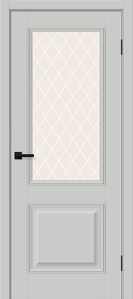 Классик-13 (ПО) White Сrystal | Grey Silk