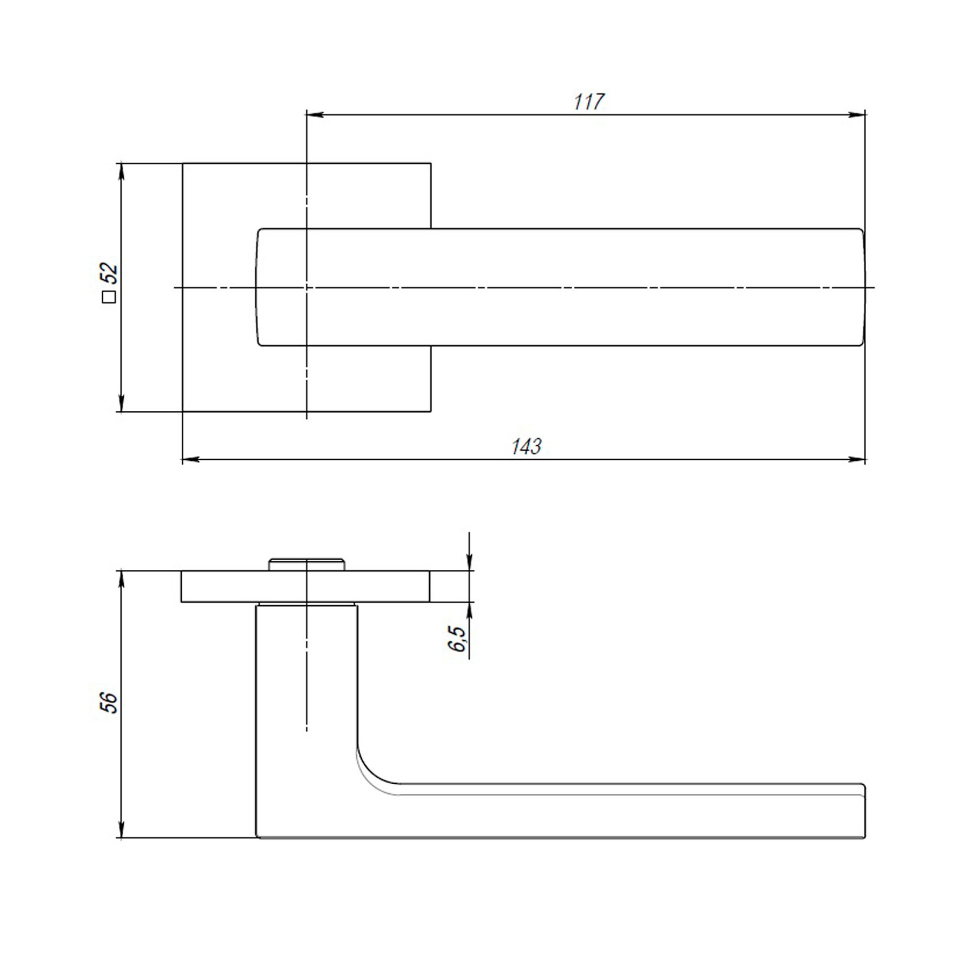 Ручка Armadillo (Армадилло) раздельная K.USS52.SKY AC-9 медь Ручка Armadillo (Армадилло) раздельная K.USS52.SKY AC-9 медь