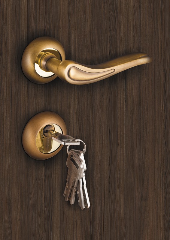 Ручка Fuaro (Фуаро) раздельная R.RM54.MELODY (MELODY RM) AB/GP-7 бронза/золото Ручка Fuaro (Фуаро) раздельная R.RM54.MELODY (MELODY RM) AB/GP-7 бронза/золото