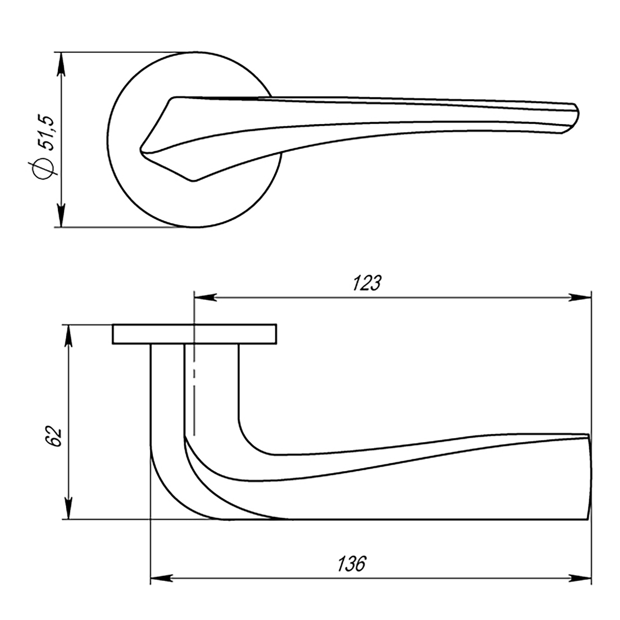 Ручка Armadillo (Армадилло) раздельная R.URS52.FLAME (FLAME URS) BL-26 черный Ручка Armadillo (Армадилло) раздельная R.URS52.FLAME (FLAME URS) BL-26 черный