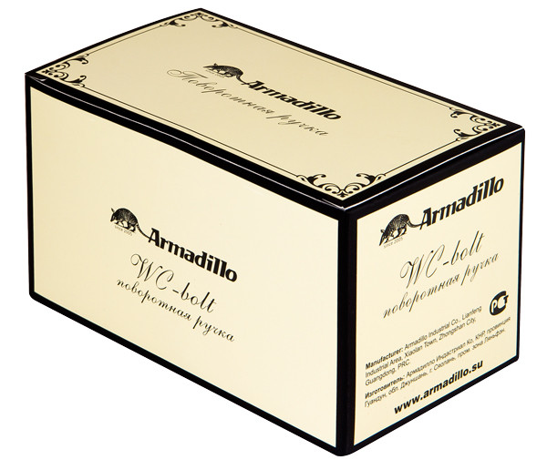 Ручка Armadillo (Армадилло) поворотная BKW8.R.CL55 (BKW8/CL) BB-17 коричневая бронза Ручка Armadillo (Армадилло) поворотная BKW8.R.CL55 (BKW8/CL) BB-17 коричневая бронза