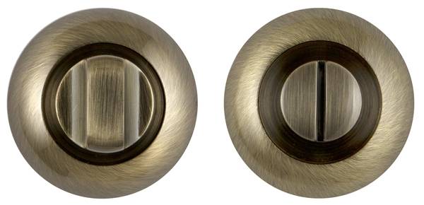 Ручка Ajax (Аякс) поворотная BK6.R.JR54 (BK6 JR) ABG-6 зелёная бронза 